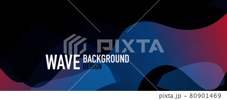 Abstract background - shiny fluid gradients and overlapping waves. Vector Illustration For Wallpaper, Banner, Background, Landing Page Abstract background - shiny fluid gradients and overlapping waves. Vector Illustration For Wallpaper, Banner, Background, Landing Page 80901469