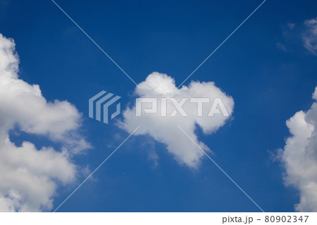 雲 入道雲 空 80902347