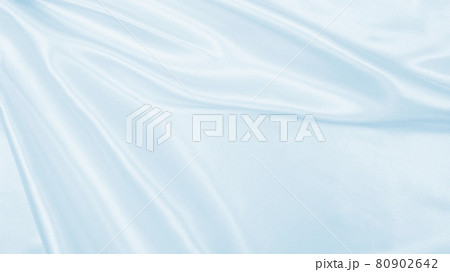 Smooth elegant blue silk or satin luxury cloth texture as abstract background. Luxurious background design 80902642