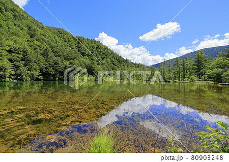 上高地　明神池 80903248