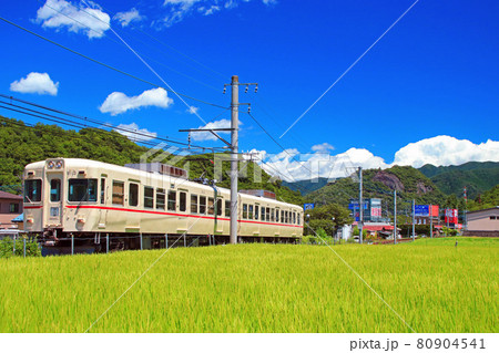 富士急行線の夏風景と京王カラー 80904541