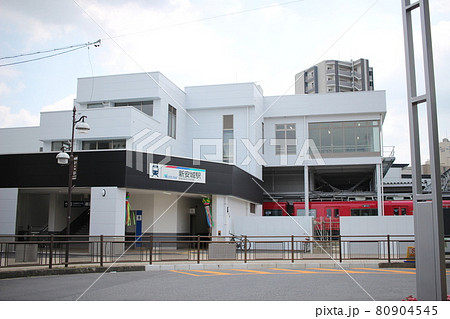 新安城駅　名鉄新安城駅　新築駅 80904545
