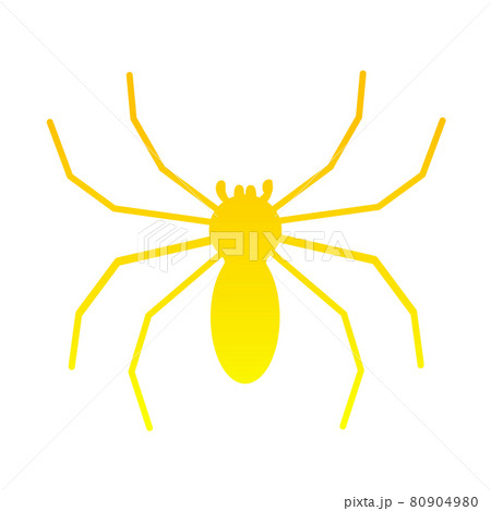 蜘蛛のシルエット のイラスト素材