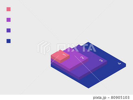 ヒエラルキー・インフォグラフィック 80905103