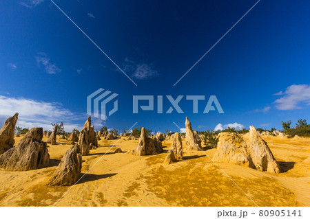 オーストラリア ナンバン国立公園のピナクルズ オーストラリア ナンバン国立公園のピナクルズ 80905141