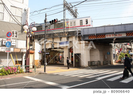 京成堀切菖蒲園駅　駅前 80906640