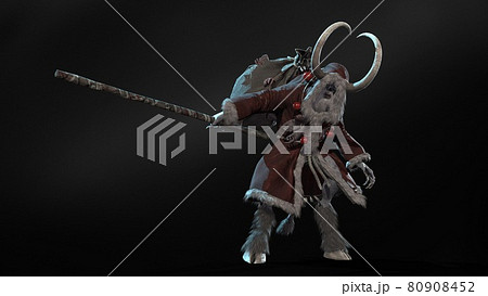 Krampus 3d render model CG Krampus 3d render model CG 80908452
