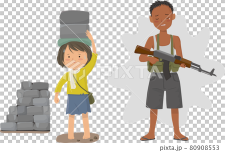 Sdgs8 働きがいも経済成長も 働きがいの無い労働 のイラスト素材