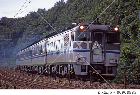 北陸本線　津端－倶利伽羅　JR西日本　キハ181系（京都）　おわら　回送 80908935