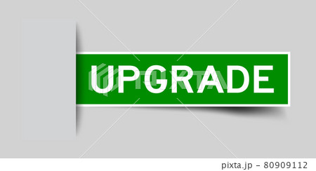 Label sticker green color in word upgrade that inserted in gray background Label sticker green color in word upgrade that inserted in gray background 80909112