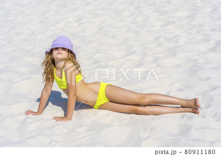 Young little girls bikini Shutterstock