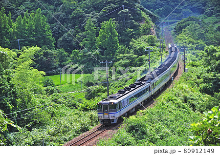 山陰本線 佐津-竹野 JR西日本 キハ181系(京都) はまかぜ 山陰本線 佐津-竹野 JR西日本 キハ181系(京都) はまかぜ 80912149