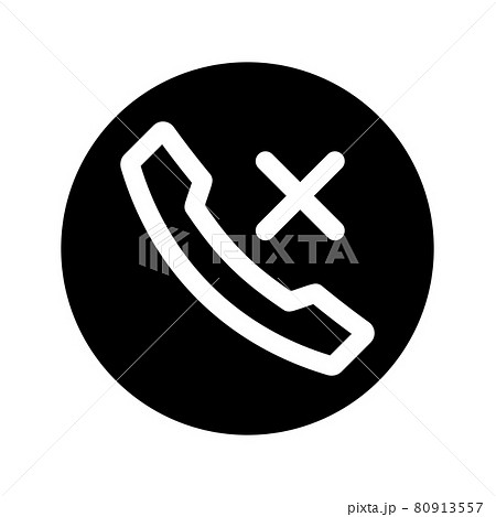 Forbidden telephone icon. Phone calls icon. No answer. Decline calling symbol. A glyph symbol in your web site design, logo, app, UI, webinar, video chat, ect Forbidden telephone icon. Phone calls icon. No answer. Decline calling symbol. A glyph symbol in your web site design, logo, app, UI, webinar, video chat, ect 80913557
