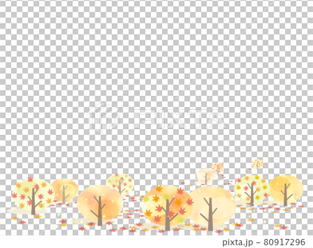 紅葉のフレーム 80917296
