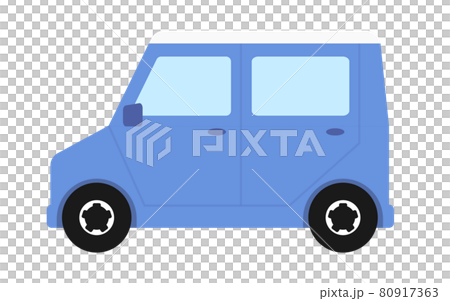 Simple blue light car Simple blue light car 80917363
