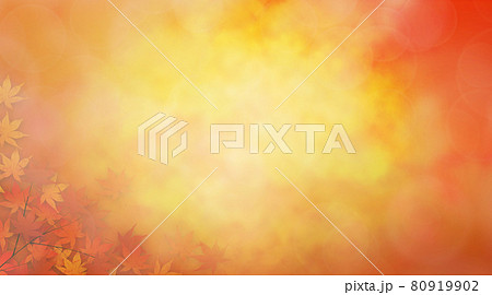Autumn leaves background material - Stock Illustration [80919902] - PIXTA