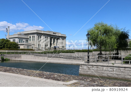 信濃川沿いに移築されたきゅ旧第四銀行住吉支店 80919924