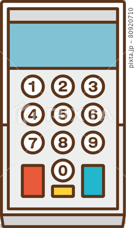 Credit card PIN entry device 80920710