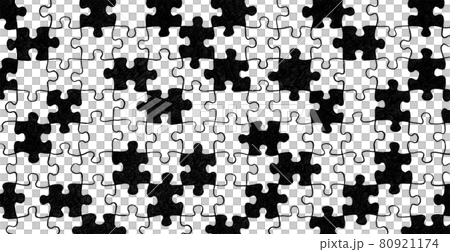 1色のおしゃれなパズルの背景イラストイメージのイラスト素材