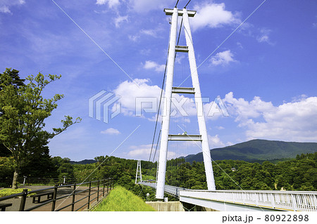 歩道専用として日本一の高さを誇る九重“夢”大吊橋 (大分県玖珠郡九重町) 歩道専用として日本一の高さを誇る九重“夢”大吊橋 (大分県玖珠郡九重町) 80922898