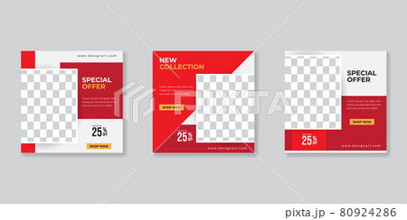 Editable Post Template Social Media Banners for Digital Marketing. Promotion Brand Fashion. Stories. Streaming. 80924286