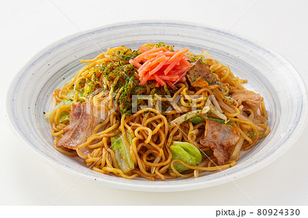 焼きそば　ヤキソバ　やきそば　おうち時間　おうちごはん 80924330