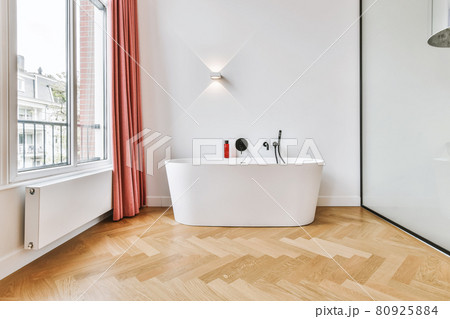 Interior design of beautiful and elegant bathroom Interior design of beautiful and elegant bathroom 80925884