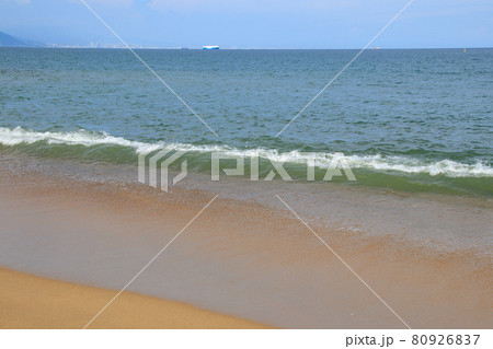 夏の淡路島の海岸【兵庫県】 80926837