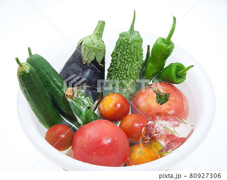夏野菜 食材イメージ 夏野菜 食材イメージ 80927306