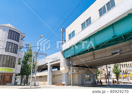 駅前風景 杭瀬駅 駅前風景 杭瀬駅 80929270