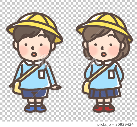 ふしぎそうな幼稚園児 ふしぎそうな幼稚園児 80929424