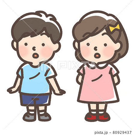 ふしぎそうなこども 80929437