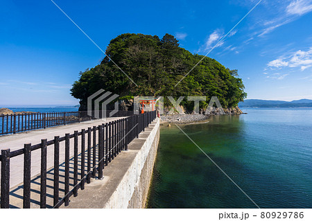 サンオーレそではま海水浴場と荒島012 80929786