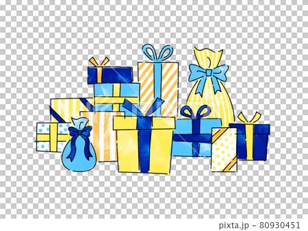 Gift pile blue Gift pile blue 80930451