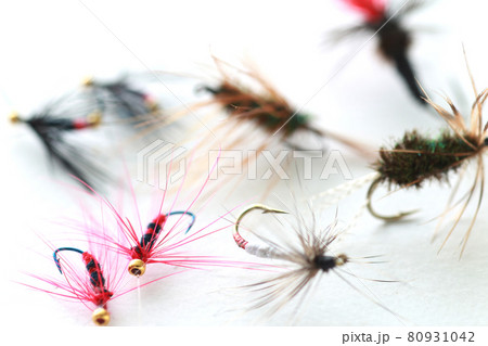 渓流・川釣りに使う毛ばり 80931042