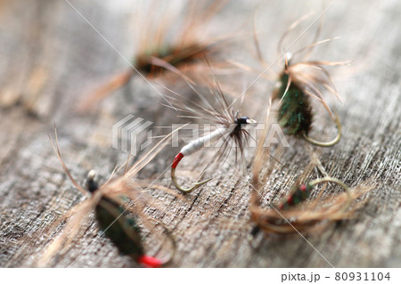 渓流・川釣りに使う毛ばり 渓流・川釣りに使う毛ばり 80931104