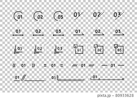 數字框套裝 簡單數字 數字插圖 裝飾格紋裝飾材料 數字框套裝 簡單數字 數字插圖 裝飾格紋裝飾材料 80933628
