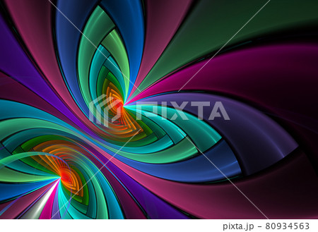 Abstract ribbons background illustration design Abstract ribbons background illustration design 80934563