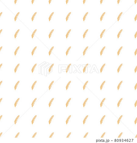 Organic isolated seamless pattern with small ear of wheat elements print. White background. Nature print. Organic isolated seamless pattern with small ear of wheat elements print. White background. Nature print. 80934627