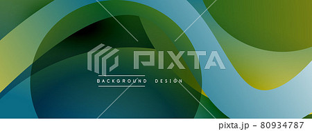Abstract overlapping lines and circles geometric background with gradient colors Abstract overlapping lines and circles geometric background with gradient colors 80934787
