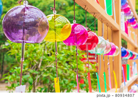 市原稲荷神社、風鈴の音色が響く夏詣〈愛知県刈谷市〉 80934807