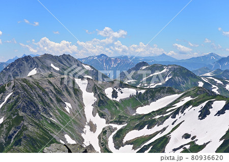 北アルプス剱岳の夏 80936620