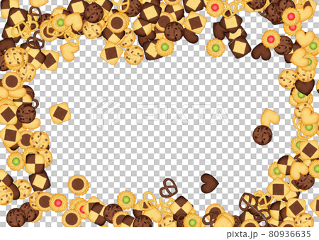 Cookie frame - Stock Illustration [80936635] - PIXTA