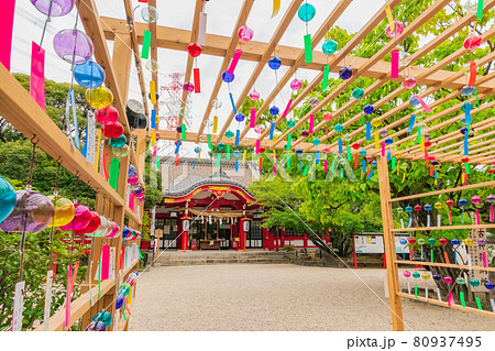 市原稲荷神社、風鈴の音色が響く夏詣〈愛知県刈谷市〉 市原稲荷神社、風鈴の音色が響く夏詣〈愛知県刈谷市〉 80937495