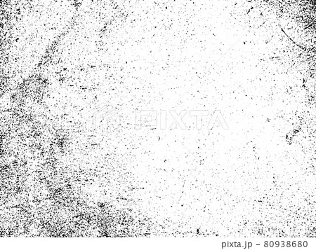 Black and white grunge. Distress overlay texture. Abstract surface dust and rough dirty wall background concept.  Distress illustration simply place over object to create grunge effect. Vector EPS10. 80938680