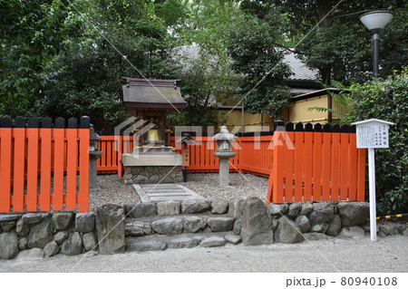 真夏の京都下鴨神社 印納社 真夏の京都下鴨神社 印納社 80940108