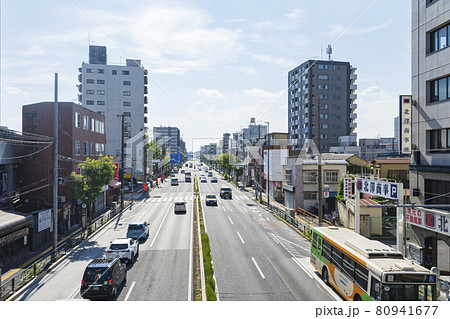【東京都足立区】都市風景 環状7号線 80941677