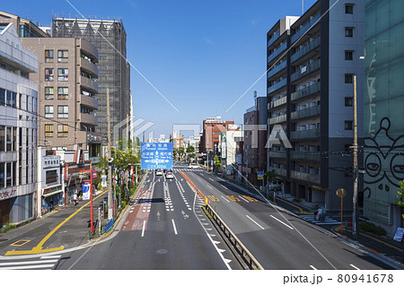 【東京都足立区】都市風景 環状7号線 【東京都足立区】都市風景 環状7号線 80941678