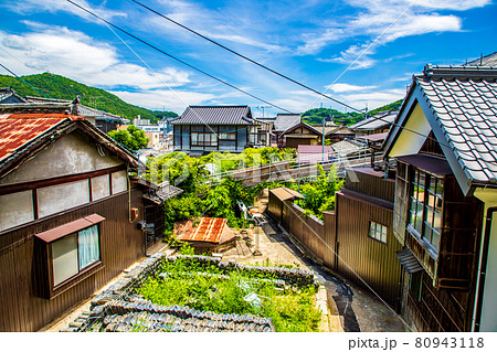 広島県 尾道・猫の細道 広島県 尾道・猫の細道 80943118
