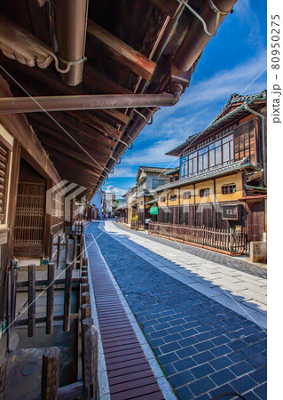 広島県　竹原の町並み　 80950275